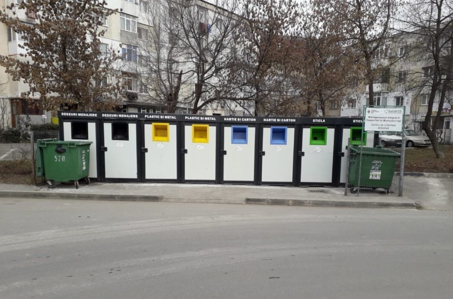 Cum sunt vandalizate containerele de gunoi din Iași. VIDEO INEDIT