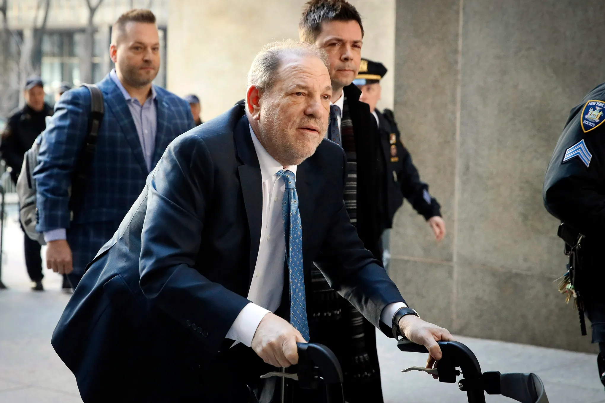 Fostul producător de film Harvey Weinstein a fost spitalizat