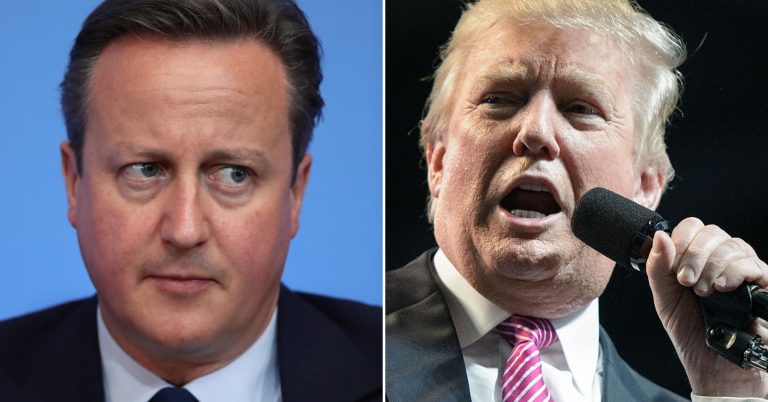David Cameron se întâlneşte cu Donald Trump în Florida înainte de discuţiile cu Blinken