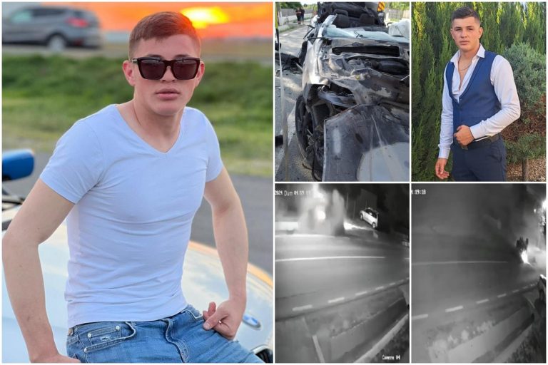 A murit de ziua lui, la 21 de ani, izbindu-se cu mașina într-un stâlp