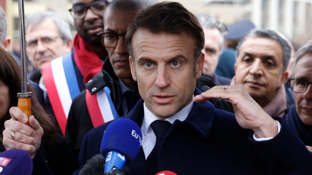 Macron acuză Rusia că încearcă să submineze Jocurile Olimpice de la Paris