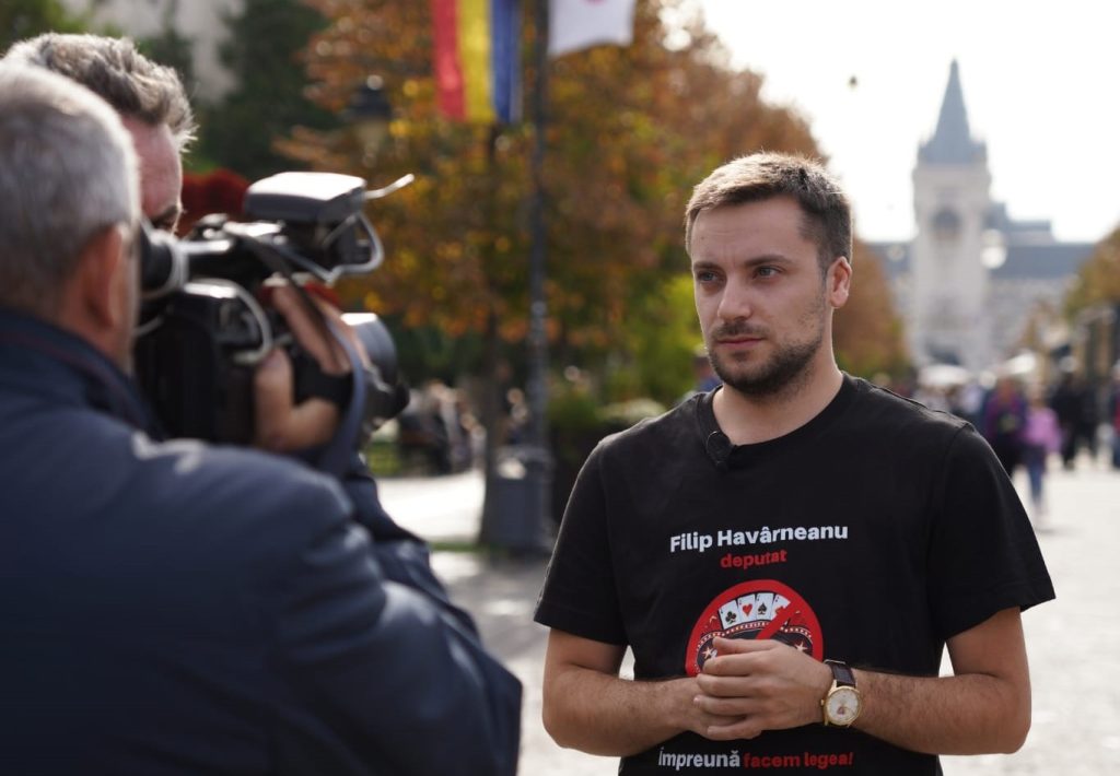  Deputatul USR, Filip Havârneanu: „PSD a refuzat să supună la vot întregul pachet de legi anti-păcănele” (P)