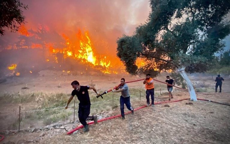 Grecia, tot mai fierbinte. 71 de incendii de vegetație au izbucnit sâmbătă. Alertă de nivelul 4, risc crescut