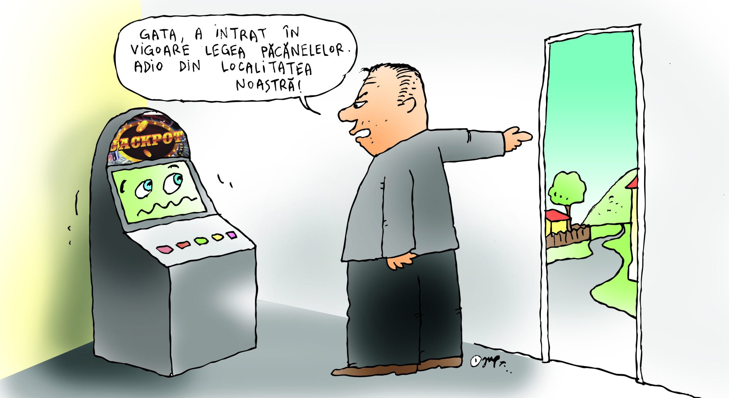 Alungarea păcănelelor