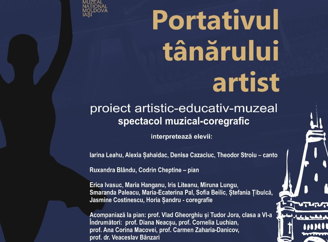 Spectacol susținut de elevii Colegiului de Artă, la Palatul Culturii