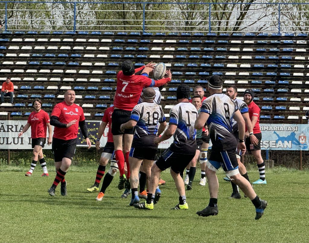  Politehnica Iași a câștigat derbiul Moldovei la rugby