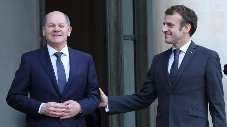 Macron şi Scholz se întâlnesc pe tema subiectelor care deranjează, Ucraina şi Uniunea Europeană