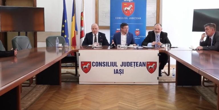 LIVE: Conferință de presă a șefilor CJ Iași pe tema infrastructurii rutiere