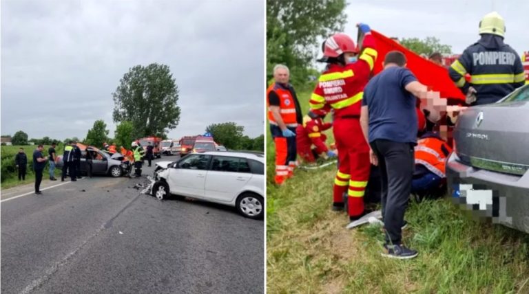 Un șofer care a intrat cu mașina pe contrasens a ucis o fetiță de trei ani și a rănit doi adulți