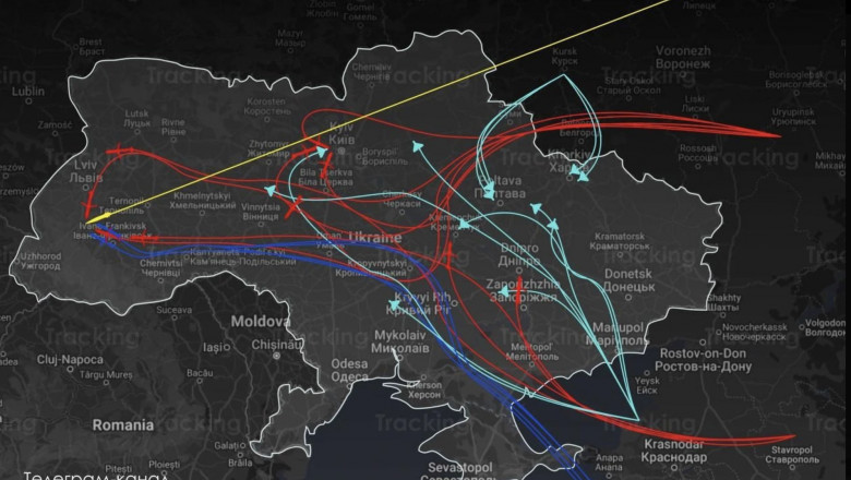 Rușii au atacat Ucraina cu zeci de rachete și drone care au ajuns până în vest, la Liov. Polonia a ridicat avioanele de vânătoare