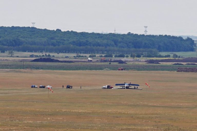 Incident la aterizarea unei aeronave civile de mici dimensiuni