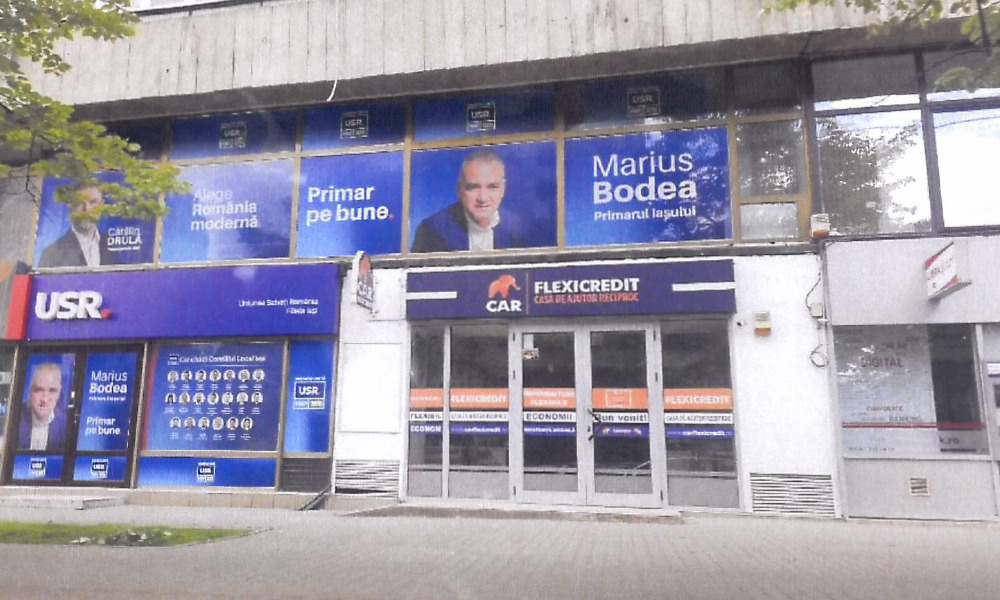  PNL pierde încă un meci cu ADU, la Iași. Totul a plecat de la afișajul electoral de pe Independenței