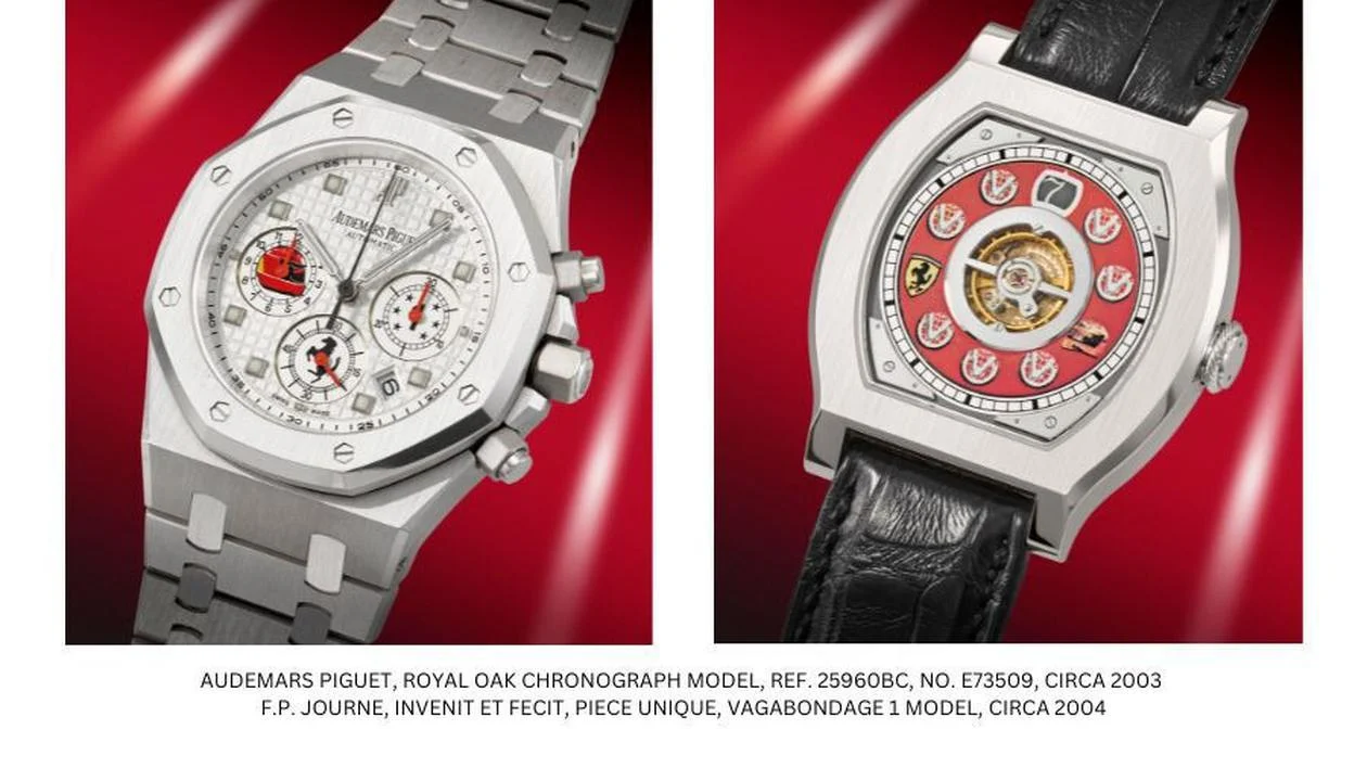 Ceasuri care i-au aparţinut lui Michael Schumacher, vândute la licitaţie cu aproape 4 milioane de franci elveţieni