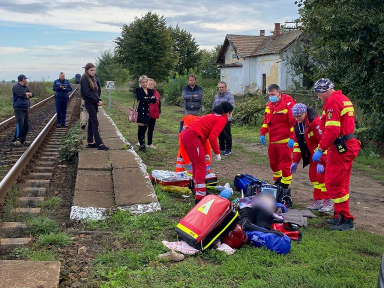 Femeie de 68 de ani, lovită mortal de tren