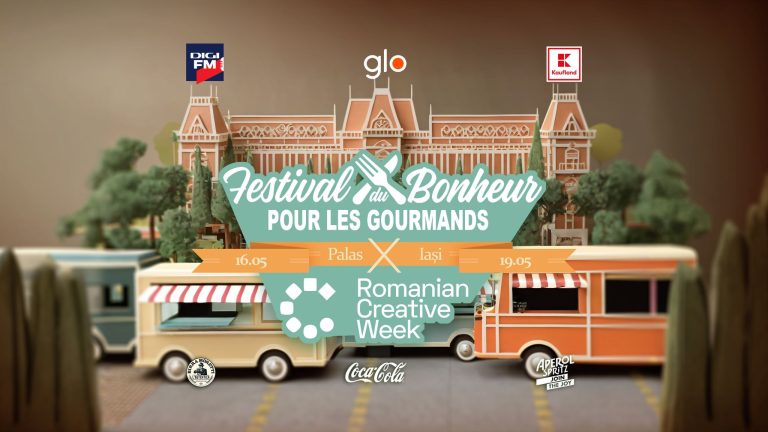 Romanian Creative Week aduce Festivalul du Bonheur  pour le gourmands la Iași, în Grădinile Palas