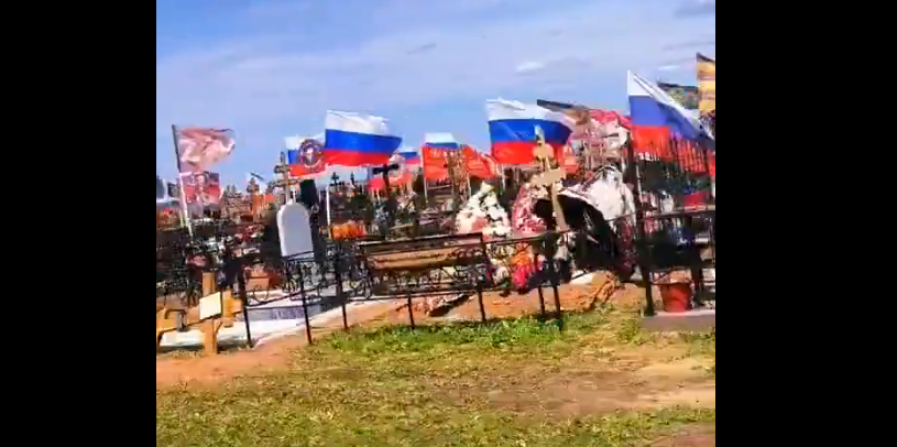  VIDEO: Efectul Putin în Ucraina: pădure de morminte ale soldaților ruși uciși în război