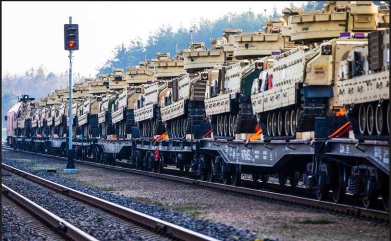 NATO apără traseul militar ce trece prin România. Rusia spune că războiul cu Alianța e aproape