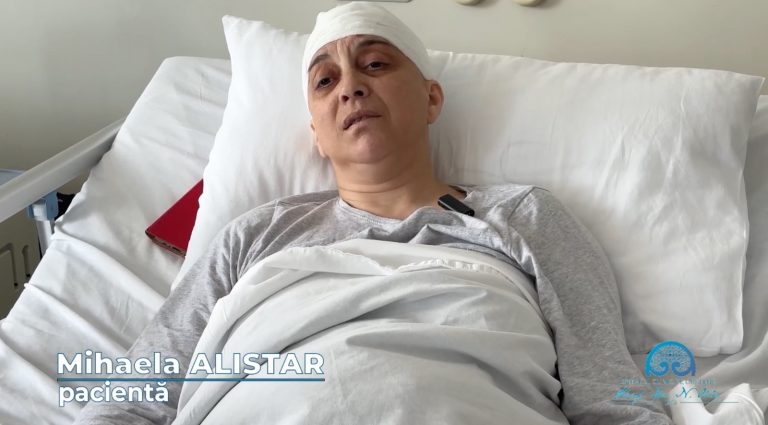 „Nu știam ce am: amețeam, cădeam”. Mamă a patru copii salvată de o tumoră cerebrală imensă la Spitalul „Neuro”