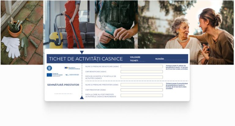 Cum poti să o angajezi pe femeia care-ți face curățenie în casă? Tichetele pentru activități casnice încep să prezinte interes