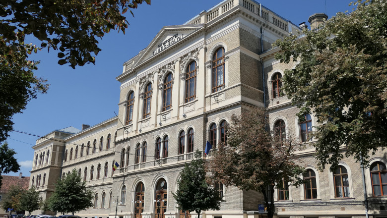 Tabără pro-palestiniană, la Facultatea de Sociologie şi Asistenţă Socială din Cluj-Napoca