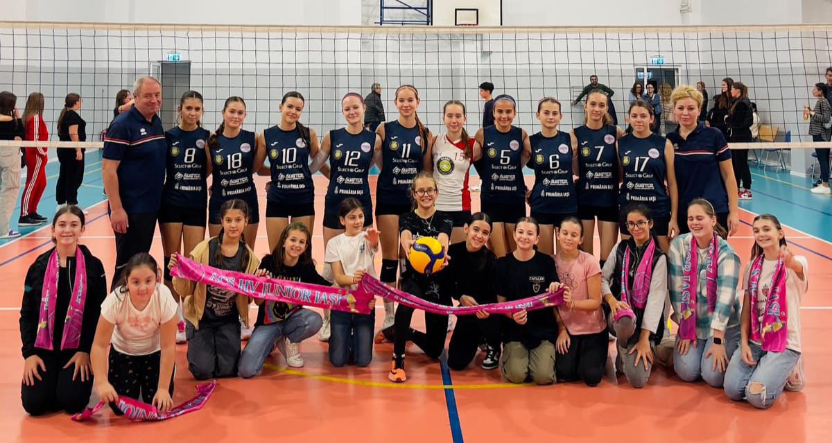 SPORT O echipă de puștoaice din Iași se bate pentru titlul de campioană națională