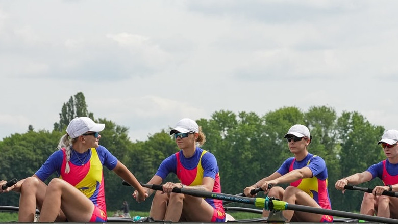  Canotaj: România, bronz în proba de patru rame feminin la Cupa Mondială de la Poznan