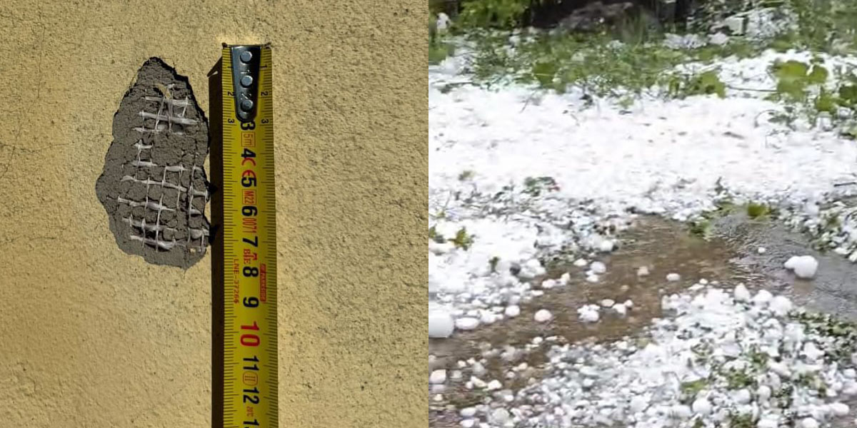  Grindina a făcut prăpăd în zona Răducăneni. „Nu este în zona de protecție a sistemului cu rachete”