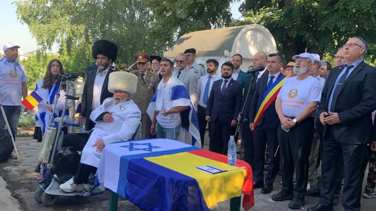,,Marșul Vieții”, ieri în Păcurari: comemorarea celor 13.000 de evrei uciși în Pogromul de la Iași. „Momentul acesta în care stau în fața dvs. era un vis. Dumnezeu m-a ajutat”