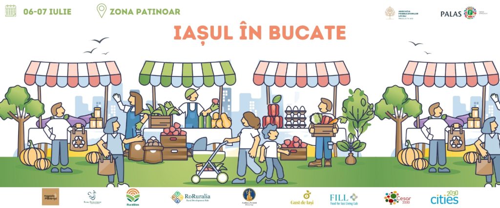 Târgul „Iașul în bucate tradiționale, ecologice și montane” te așteaptă în acest weekend, în grădina Palas