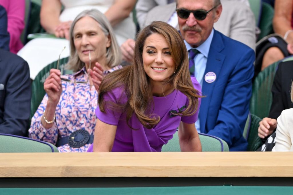  Prinţesa de Wales, ovaţionată în picioare de public la finala masculină de la Wimbledon