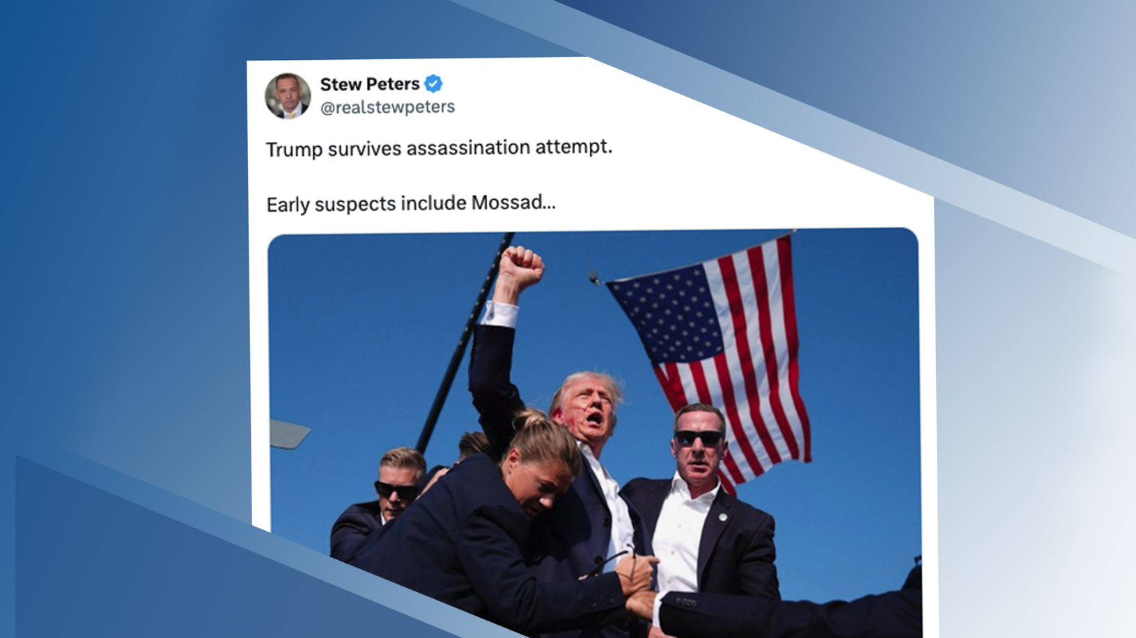 Trump și glonțul pe la ureche: Ce teorii ale conspiraţiei au dominat feed-urile sociale