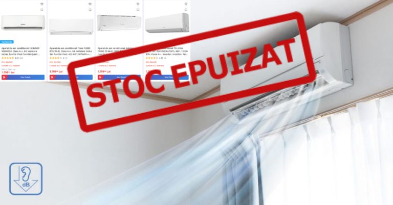 Canicula a lăsat fără stocuri firmele care vând aparate de aer condiționat. Patron: „În ultimele două săptămâni a fost nebunie”