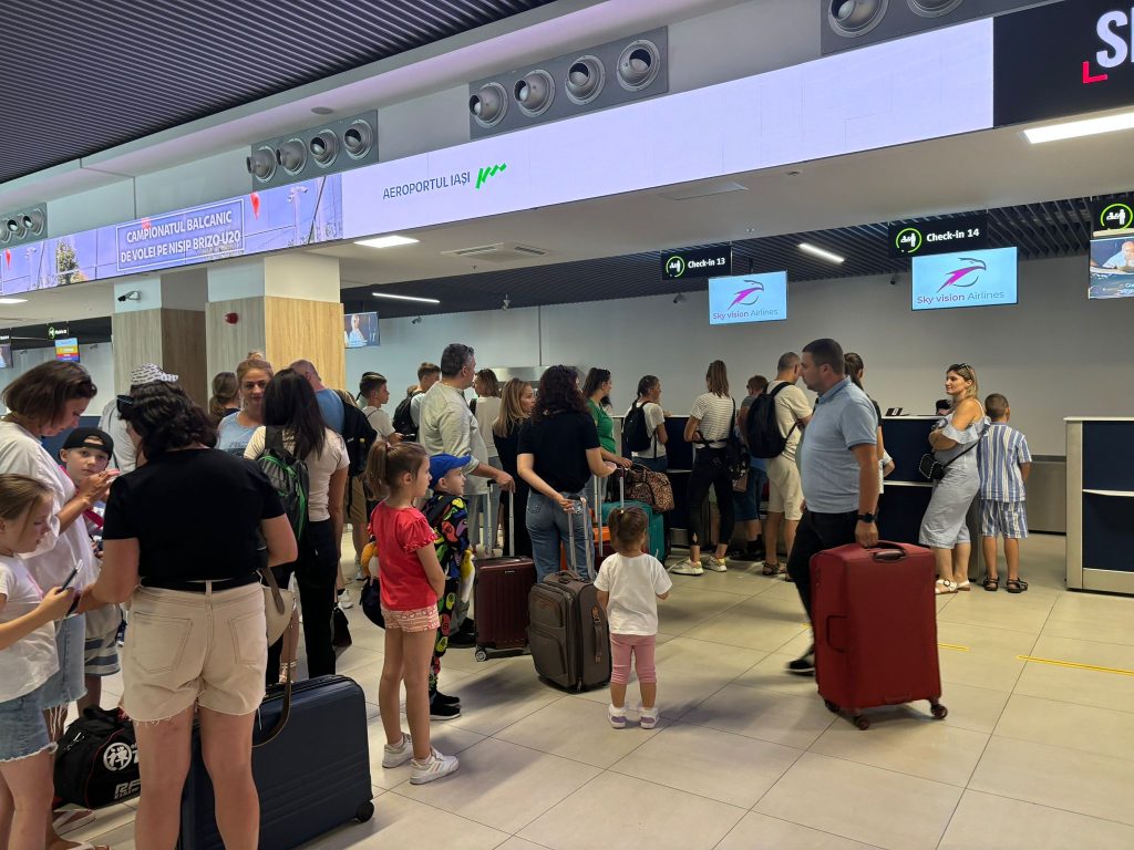  Oferta unei companii aeriene – Cu avionul de la Iași la București, cu numai 27 de euro