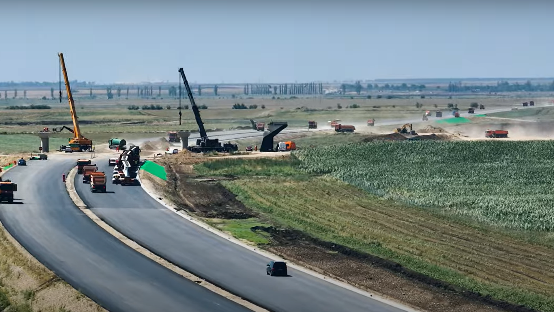 Sorin Grindeanu, despre Autostrada Moldovei: Anul acesta se va putea circula cel puţin de la Focşani la Adjud, iar anul viitor, pe toată autostrada