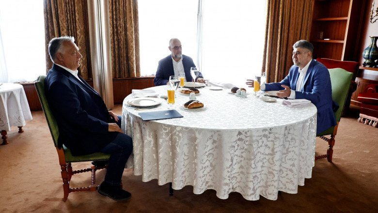  Marcel Ciolacu s-a întâlnit cu Viktor Orban și i-a cerut să promoveze aderarea completă a României la Schengen