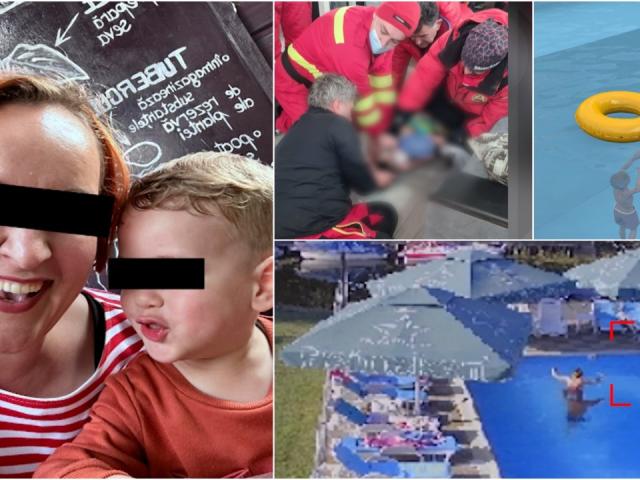 Un copilaș de 3 ani s-a înecat în piscina pensiunii în care s-au cazat părinții lui. Era înconjurat de adulți, dar niciunul nu a observat tragedia
