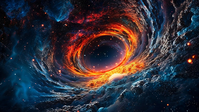 O gaură neagră de masă intermediară, observată în centrul unei galaxii înghiţite de Calea Lactee