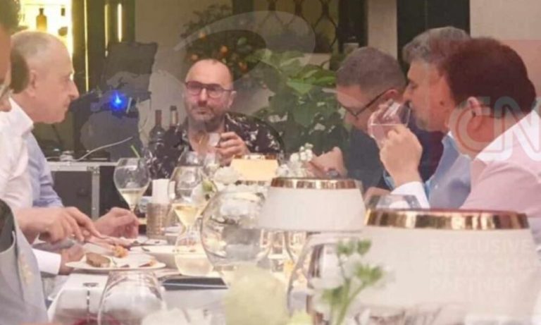 Prima reacție a lui Mircea Geoană, după ce a fost surprins luând masa alături de Marcel Ciolacu