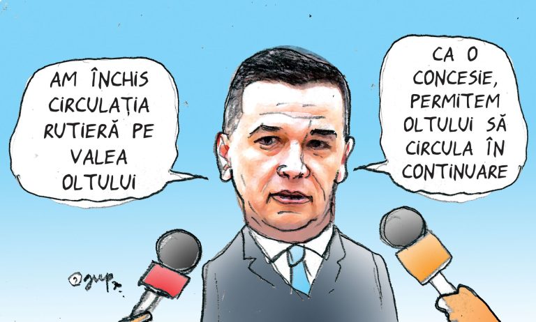 Închiderea circulației pe Valea Oltului