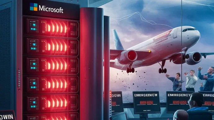 Lumea răsuflă uşurată şi începe să depăşească haosul generat de pana informatică de la Microsoft