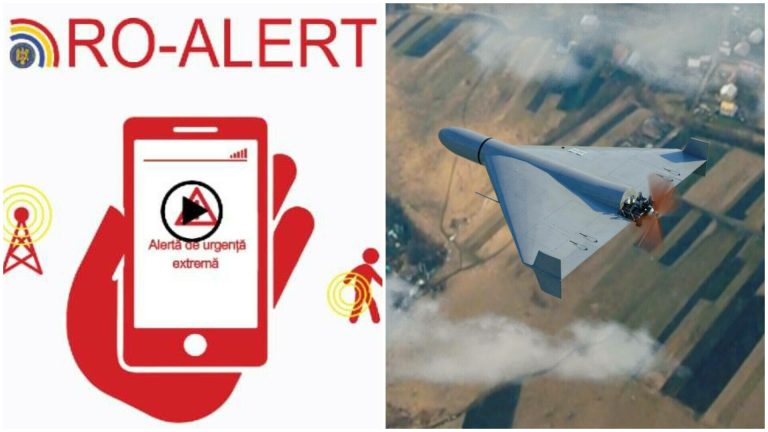 Mesaj RO-Alert în Tulcea din cauza războiului din Ucraina: Populația, avertizată că ar putea cădea obiecte din spațiul aerian
