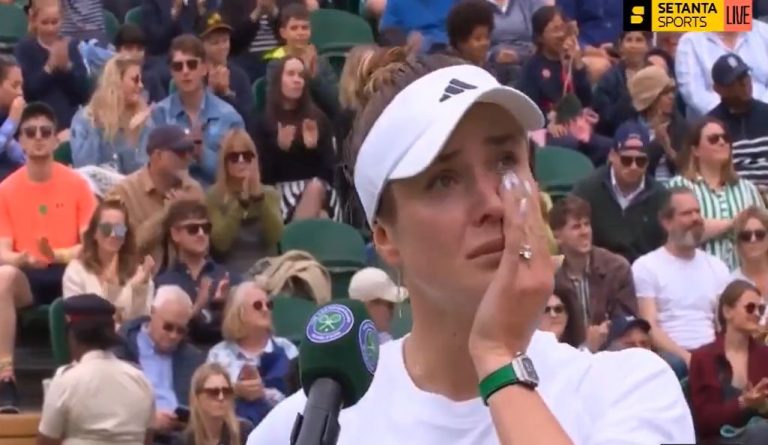 Svitolina, în lacrimi la Wimbledon, după accederea în sferturi: Este o zi foarte grea pentru poporul ucrainean