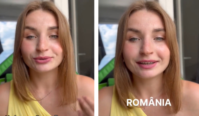 O tânără din Ucraina enumeră dezavantajele vieții în România. ”Nu există bomboane și dulciuri gustoase”