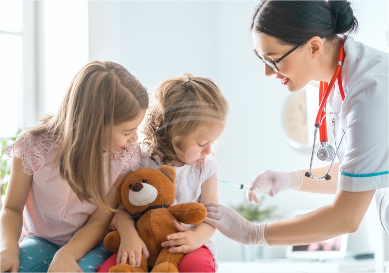 Scădere alarmantă a ratei de vaccinare la copii în cazul ROR – rujeolă-oreion-rubeolă, în condiţiile în care România a înregistrat 77.8% dintre toate cazurile de rujeolă din UE.