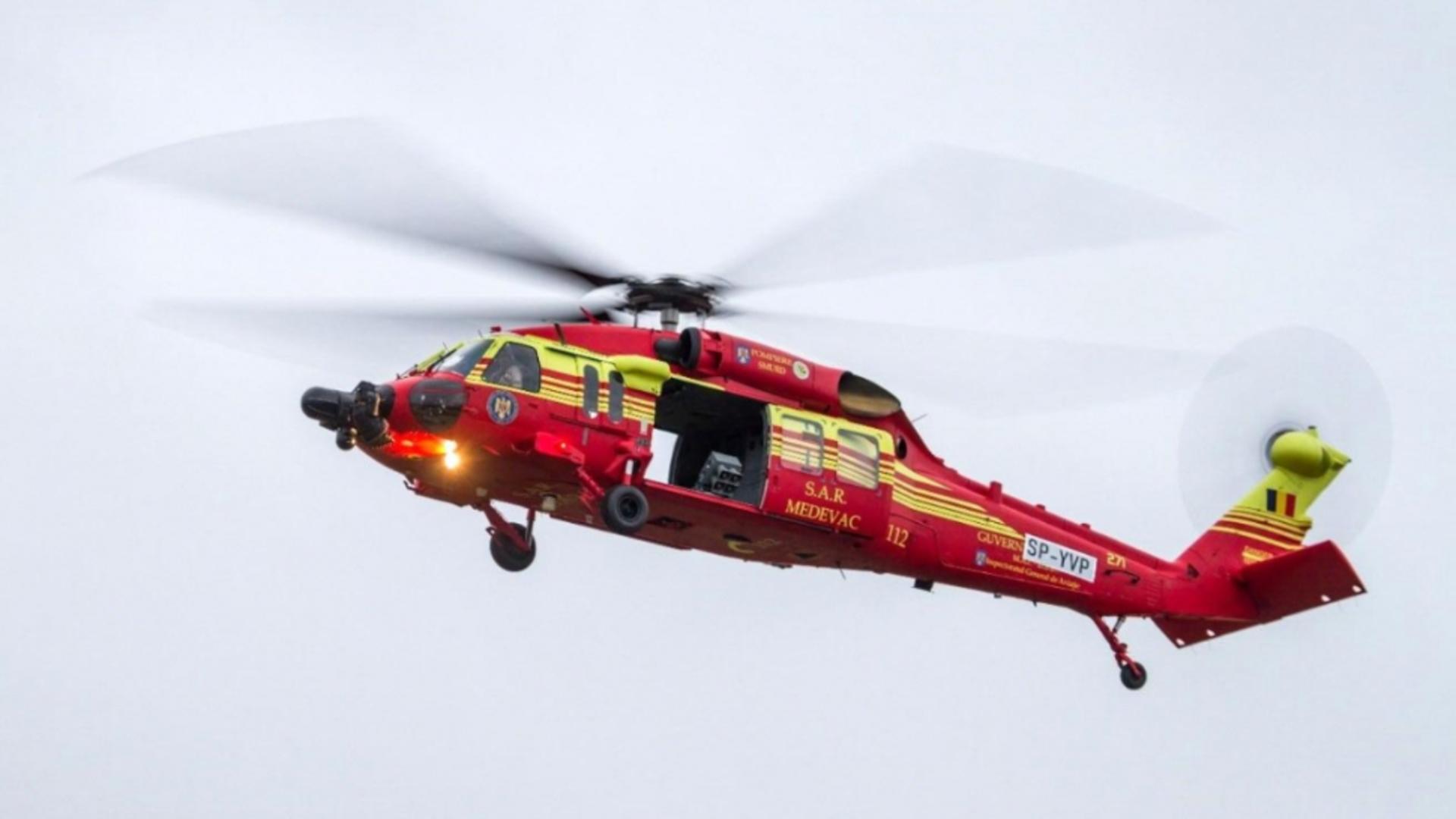 Incendiul din Munții Țibleș a fost stins; peste 20 de aruncări de apă cu elicopterul Black Hawk