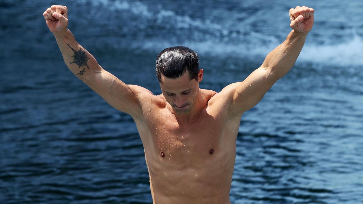 Constantin Popovici, locul 3 la etapa Red Bull Cliff Diving World Series de la Oslo