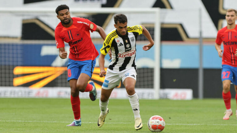 Europa League. FCSB a făcut egal cu LASK Linz 1-1 . Calificarea se joacă la București