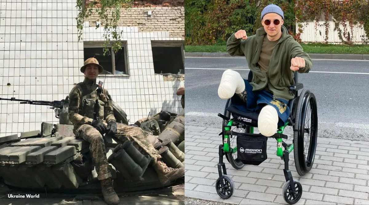 Oleksandr Budko, soldatul căruia i-au fost amputate picioarele, este cel mai dorit bărbat din Ucraina