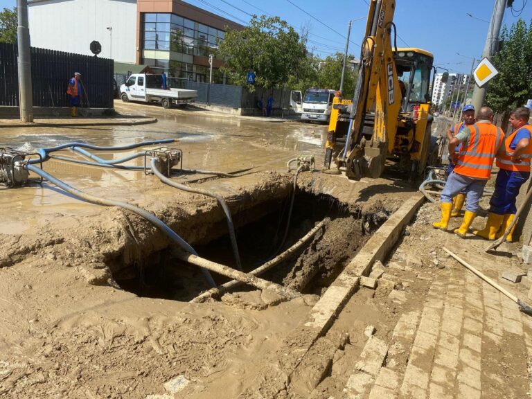 Traseul 3, modificat din cauza unei avarii APAVITAL. Cum vor circula tramvaiele