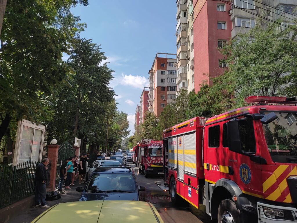 Raport ISU Iași pe 7 luni: peste 50 de intervenții pe zi. Timpul mediu de răspuns la stingere: 14’58”, în scădere cu 30”